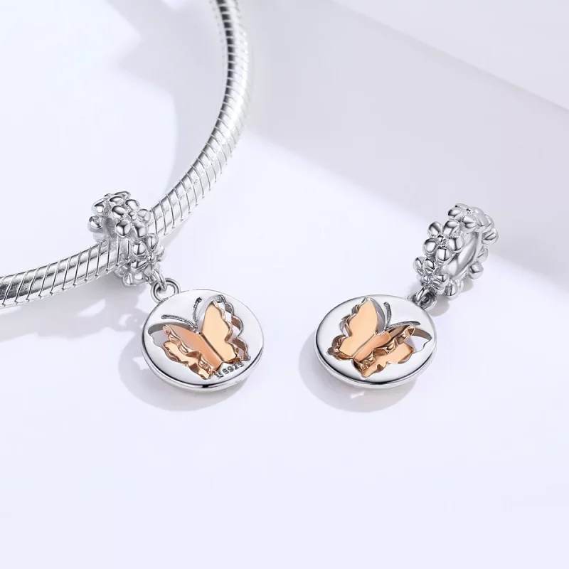(immagine per) Charm Pendente tipo Pandora La farfalla - SCC1250 - Visualizza 4