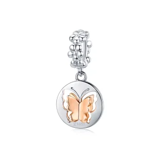 (immagine per) Charm Pendente tipo Pandora La farfalla - SCC1250