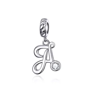 (immagine per) Charm Pendente tipo Pandora Lettera A - SCC1183-A