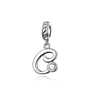 (immagine per) Charm Pendente tipo Pandora Lettera C - SCC1183-C