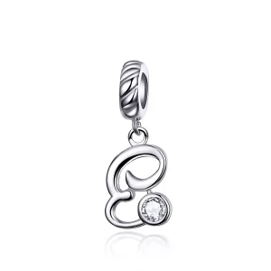 (immagine per) Charm Pendente tipo Pandora Lettera E - SCC1183-E