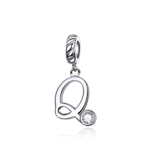 (immagine per) Charm Pendente tipo Pandora Lettera Q - SCC1183-Q