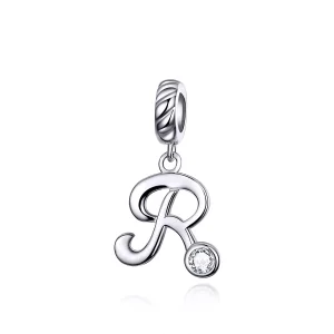 (immagine per) Charm Pendente tipo Pandora Lettera R - SCC1183-R