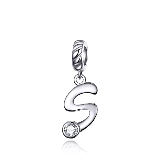 (immagine per) Charm Pendente tipo Pandora Lettera S - SCC1183-S