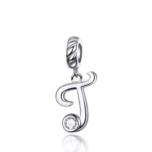 (immagine per) Charm Pendente tipo Pandora Lettera T - SCC1183-T