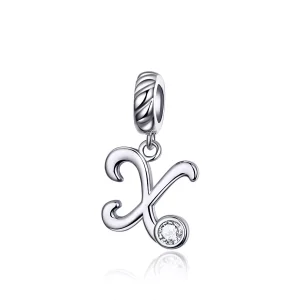 (immagine per) Charm Pendente tipo Pandora Lettera X - SCC1183-X