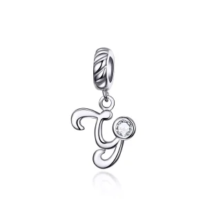 (immagine per) Charm Pendente tipo Pandora Lettera Y - SCC1183-Y