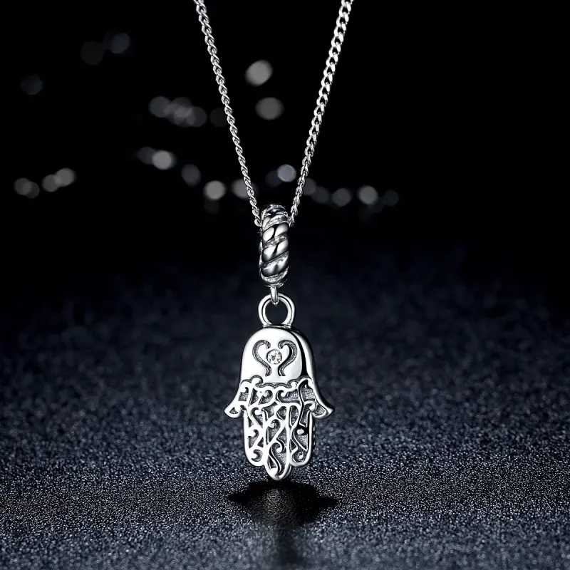 (immagine per) Charm Pendente tipo Pandora Mano di Hamsa - SCC031 - Visualizza 7