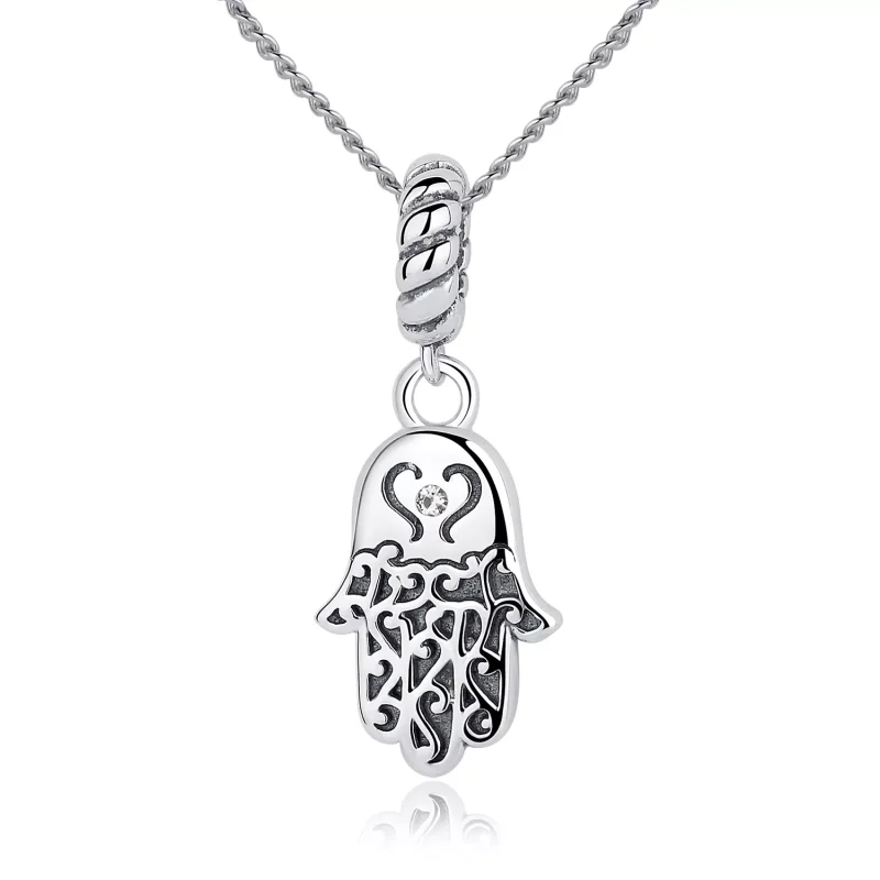 (immagine per) Charm Pendente tipo Pandora Mano di Hamsa - SCC031 - Visualizza 8