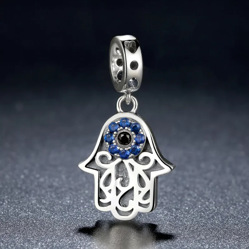 (immagine per) Charm Pendente tipo Pandora Mano di Hamsa - SCC085 - Visualizza 5