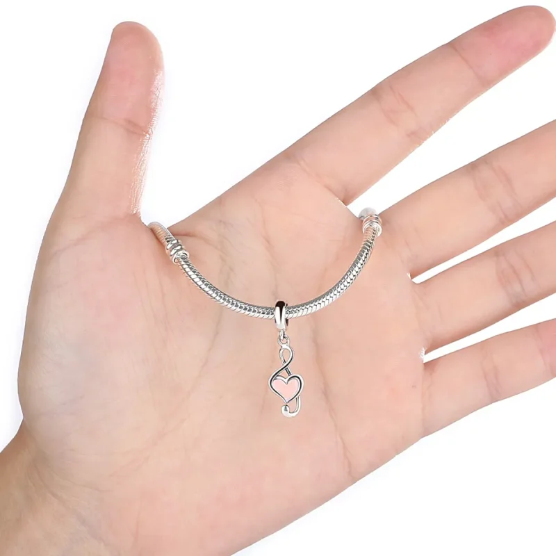 (immagine per) Charm Pendente tipo Pandora Note musicali - SCC110 - Visualizza 2