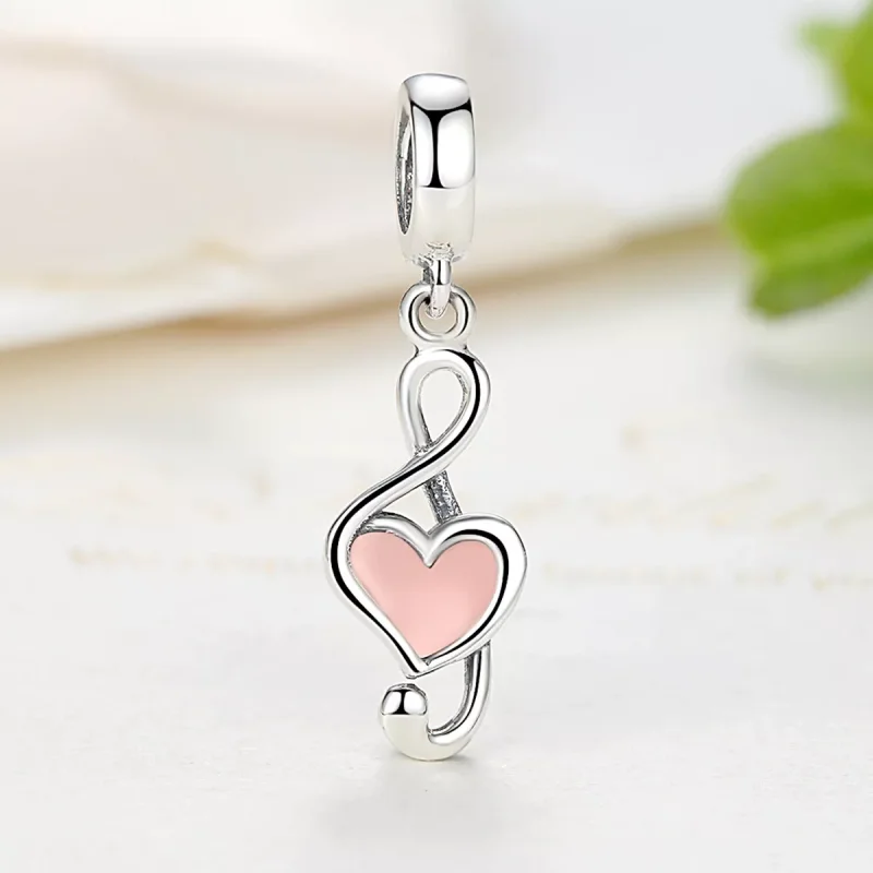 (immagine per) Charm Pendente tipo Pandora Note musicali - SCC110 - Visualizza 3