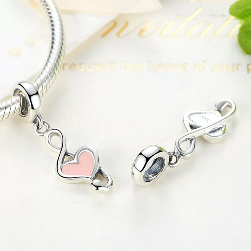 (immagine per) Charm Pendente tipo Pandora Note musicali - SCC110 - Visualizza 4