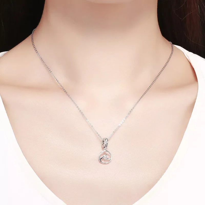 (immagine per) Charm Pendente tipo Pandora Onde - SCC1031 - Visualizza 5