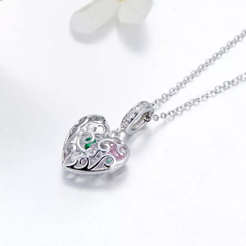(immagine per) Charm Pendente tipo Pandora Palpitazione - SCC1126 - Visualizza 3