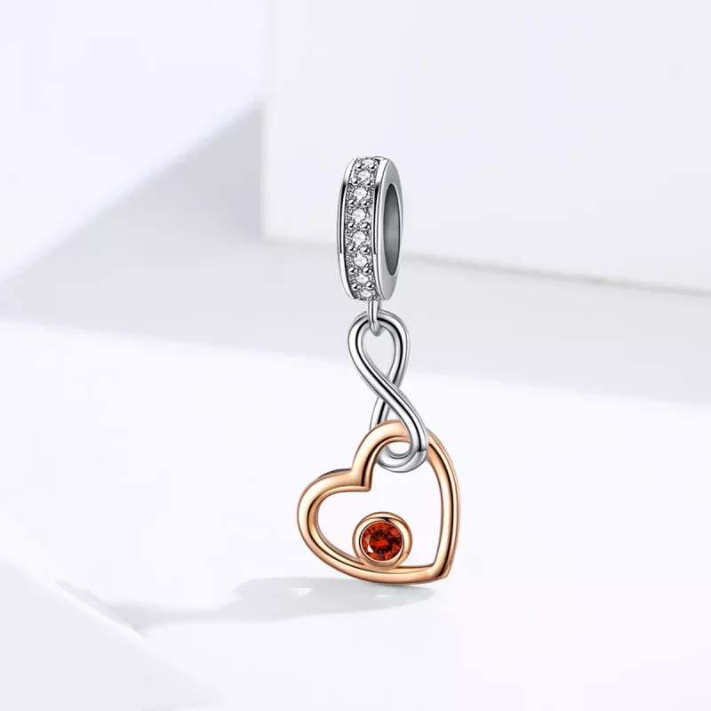 (immagine per) Charm Pendente tipo Pandora Palpitazione - SCC1239 - Visualizza 2