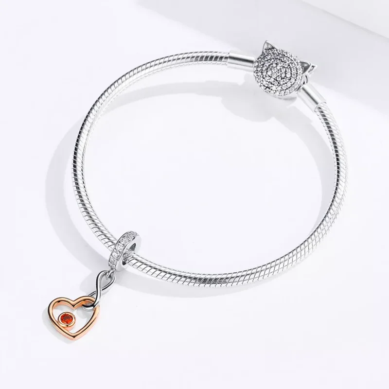 (immagine per) Charm Pendente tipo Pandora Palpitazione - SCC1239 - Visualizza 3