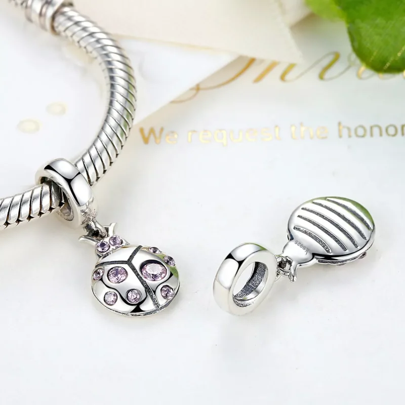 (immagine per) Charm Pendente tipo Pandora Piccolo Maggiolino - SCC023 - Visualizza 3