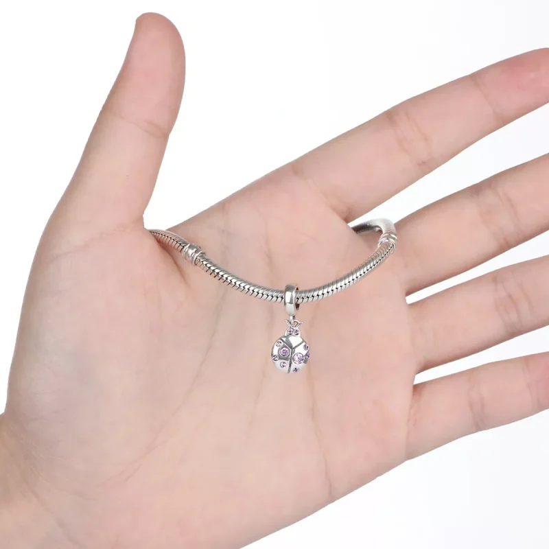(immagine per) Charm Pendente tipo Pandora Piccolo Maggiolino - SCC023 - Visualizza 4