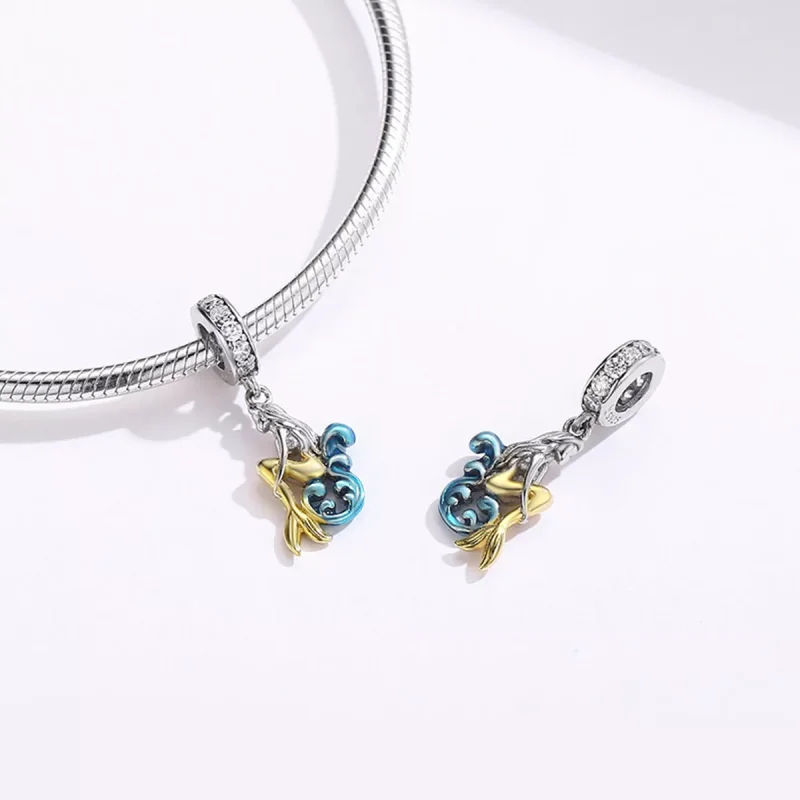 (immagine per) Charm Pendente tipo Pandora Sirena in attesa - SCC1166 - Visualizza 4
