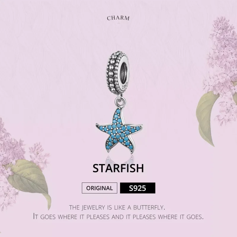 (immagine per) Charm Pendente tipo Pandora Stella marina - SCC1210 - Visualizza 2
