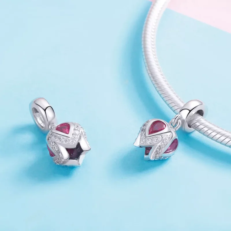 (immagine per) Charm Pendente tipo Pandora Storia del tulipano - SCC1027 - Visualizza 4