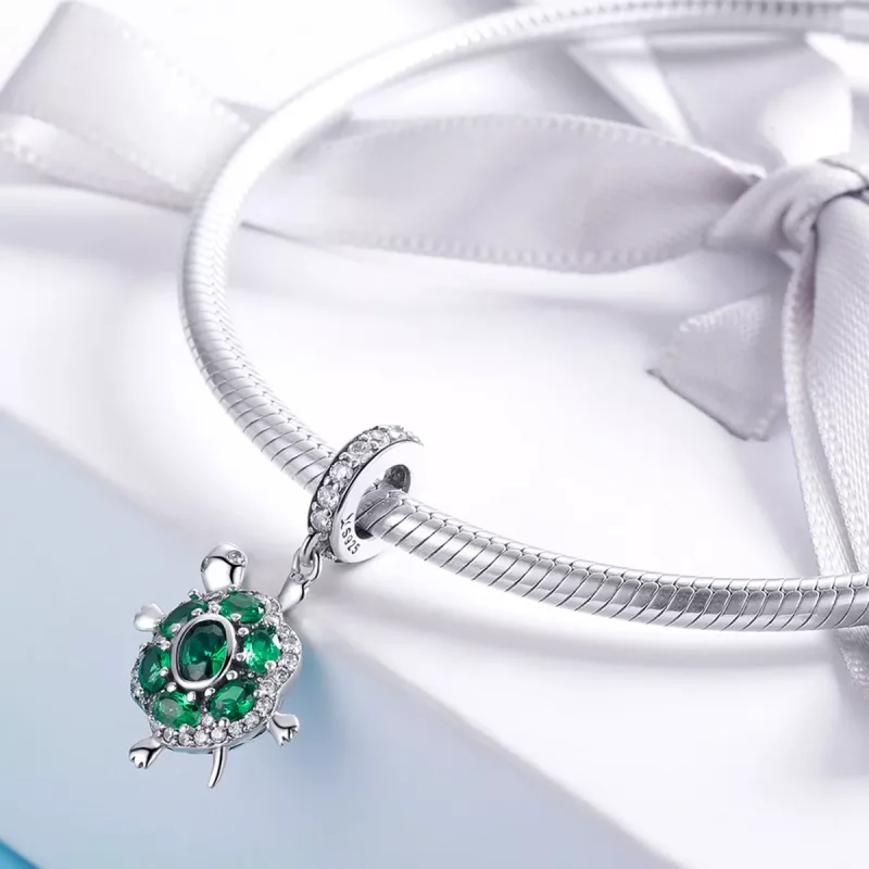 (immagine per) Charm Pendente tipo Pandora Tartaruga - SCC1017 - Visualizza 3