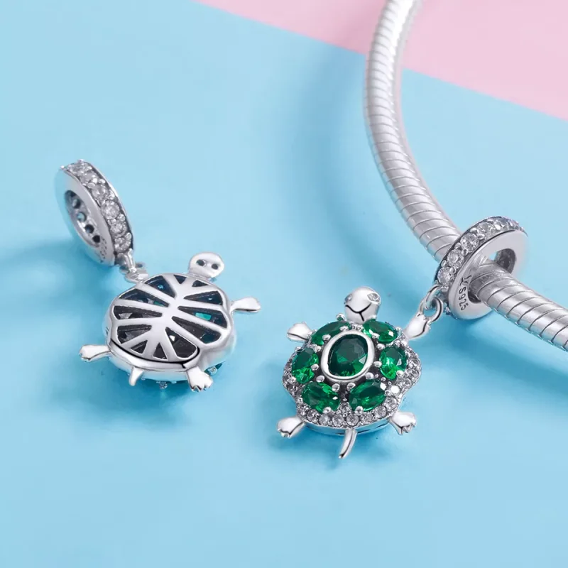 (immagine per) Charm Pendente tipo Pandora Tartaruga - SCC1017 - Visualizza 4