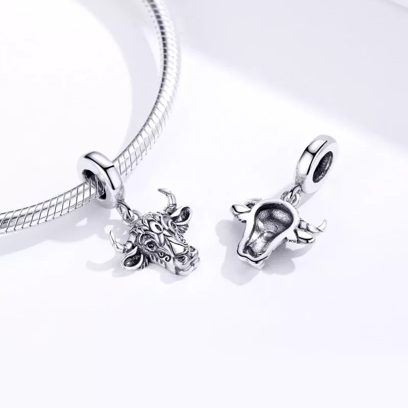 (immagine per) Charm Pendente tipo Pandora Tauren - SCC1316 - Visualizza 4