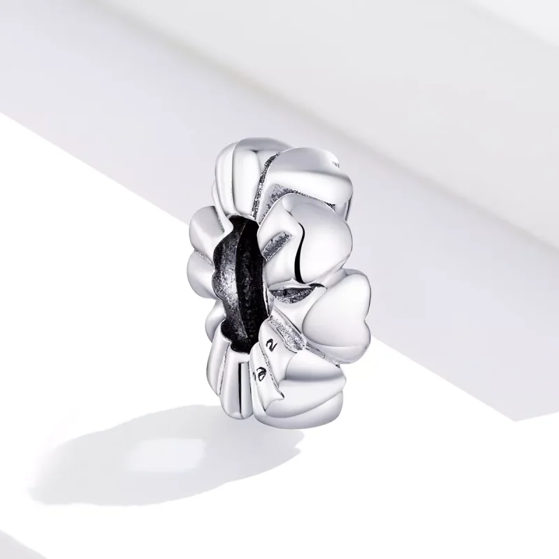 (immagine per) Charm tipo Pandora Cuore a cuore - SCC1521 - Visualizza 3