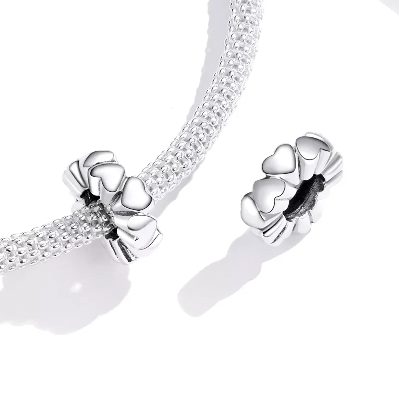 (immagine per) Charm tipo Pandora Cuore a cuore - SCC1521 - Visualizza 4