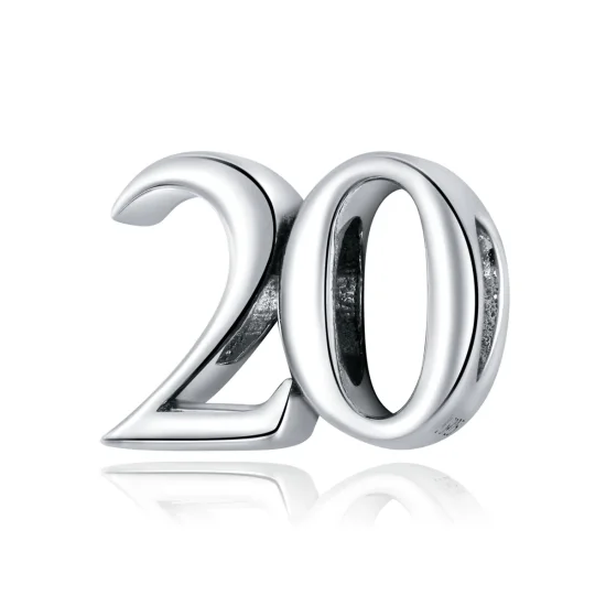 (immagine per) Charm tipo Pandora 20° Anniversario - SCC1623
