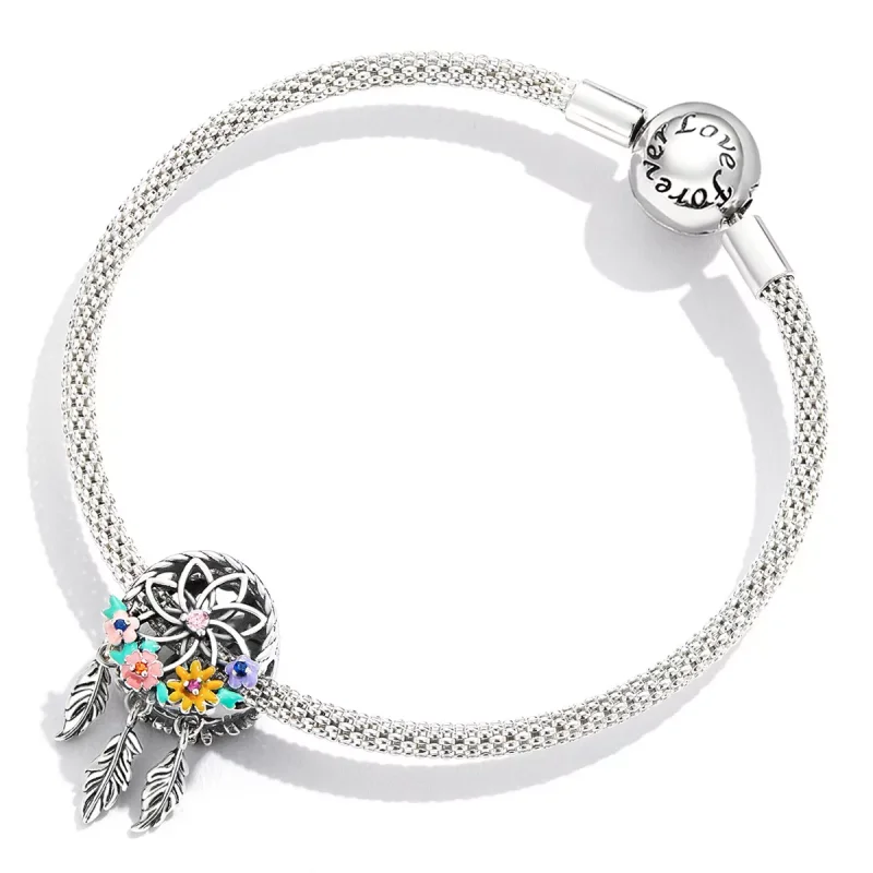 (immagine per) Charm tipo Pandora Acchiappasogni ghirlanda - BSC589 - Visualizza 4