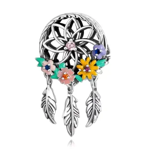 (immagine per) Charm tipo Pandora Acchiappasogni ghirlanda - BSC589