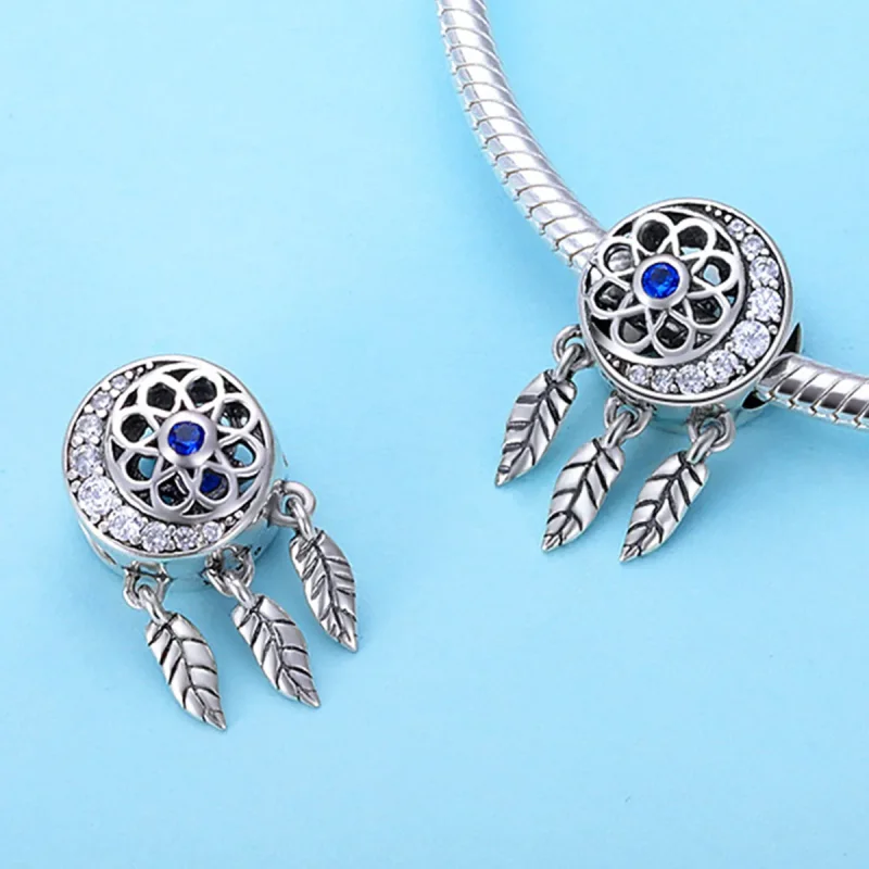 (immagine per) Charm tipo Pandora Acchiappasogni spirituale - SCC718 - Visualizza 2