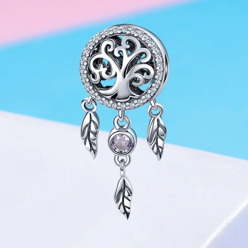 (immagine per) Charm tipo Pandora Acchiappasogni traforato - SCC723 - Visualizza 4