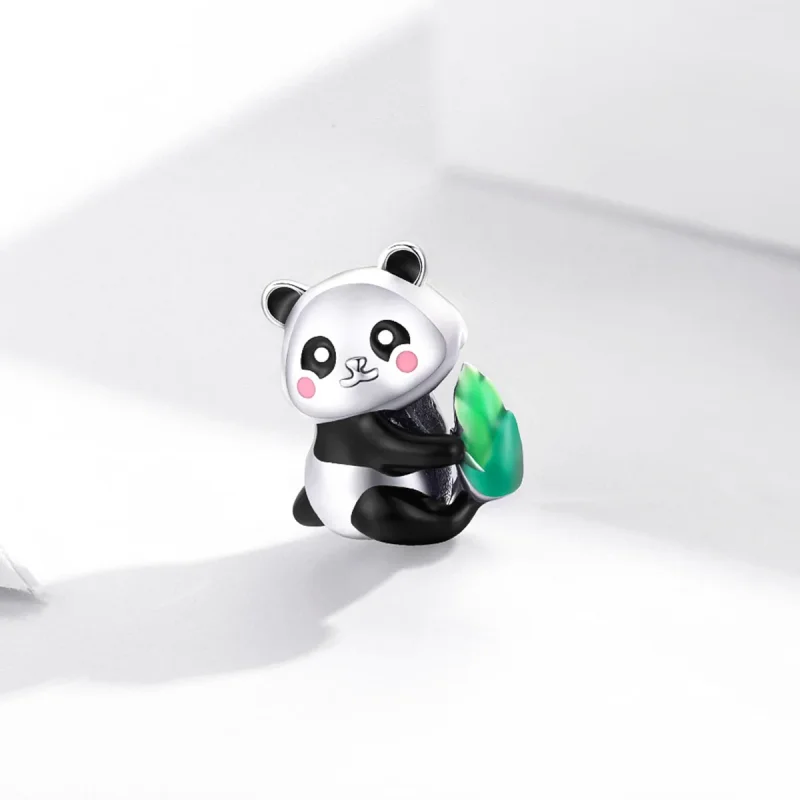 (immagine per) Charm tipo Pandora Adorabile cucciolo di panda - SCC1832 - Visualizza 2