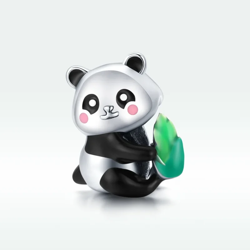 (immagine per) Charm tipo Pandora Adorabile cucciolo di panda - SCC1832 - Visualizza 5