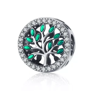 (immagine per) Charm tipo Pandora Albero della vita - SCC1095