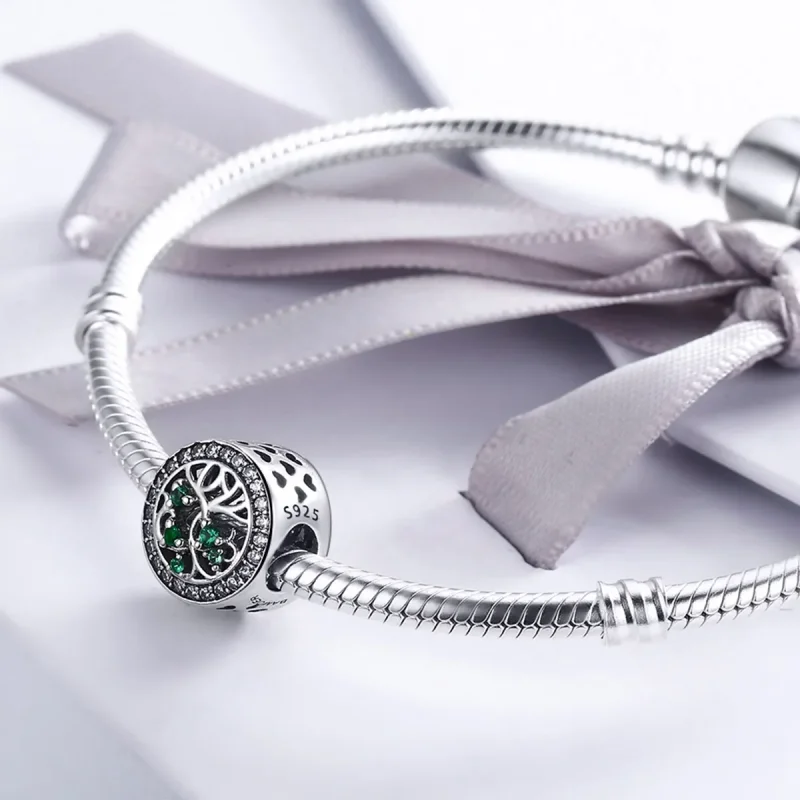 (immagine per) Charm tipo Pandora Albero della vita - SCC179 - Visualizza 4