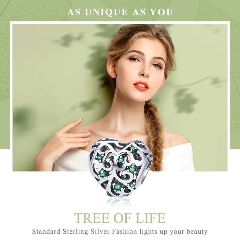 (immagine per) Charm tipo Pandora Albero della vita - SCC720 - Visualizza 6