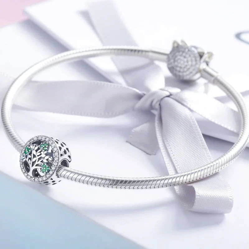 (immagine per) Charm tipo Pandora Albero della vita - SCC919 - Visualizza 3