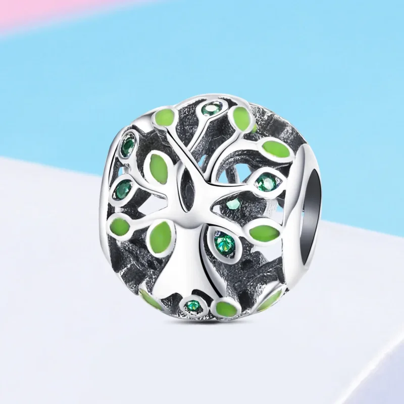 (immagine per) Charm tipo Pandora Albero della vita - SCC994 - Visualizza 2