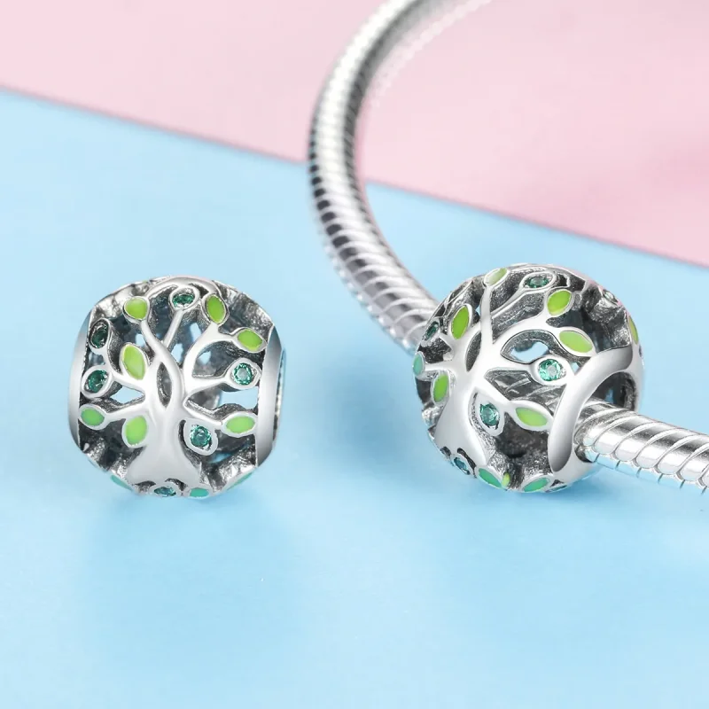 (immagine per) Charm tipo Pandora Albero della vita - SCC994 - Visualizza 3