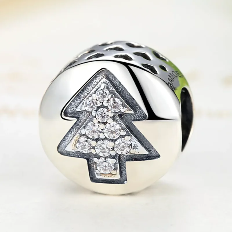 (immagine per) Charm tipo Pandora Albero di Natale - SCC064 - Visualizza 5