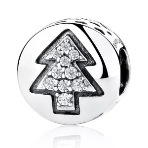 (immagine per) Charm tipo Pandora Albero di Natale - SCC064