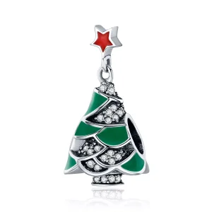 (immagine per) Charm tipo Pandora Albero di Natale - SCC307