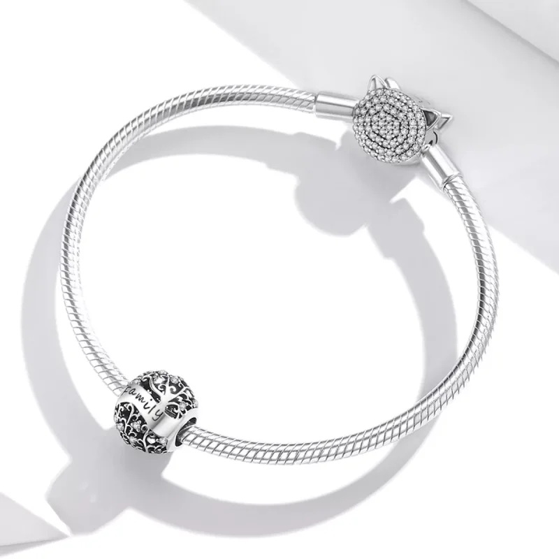 (immagine per) Charm tipo Pandora Albero genealogico - BSC489 - Visualizza 3