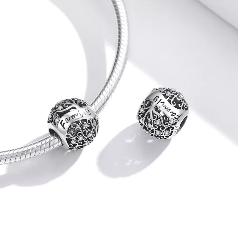 (immagine per) Charm tipo Pandora Albero genealogico - BSC489 - Visualizza 4