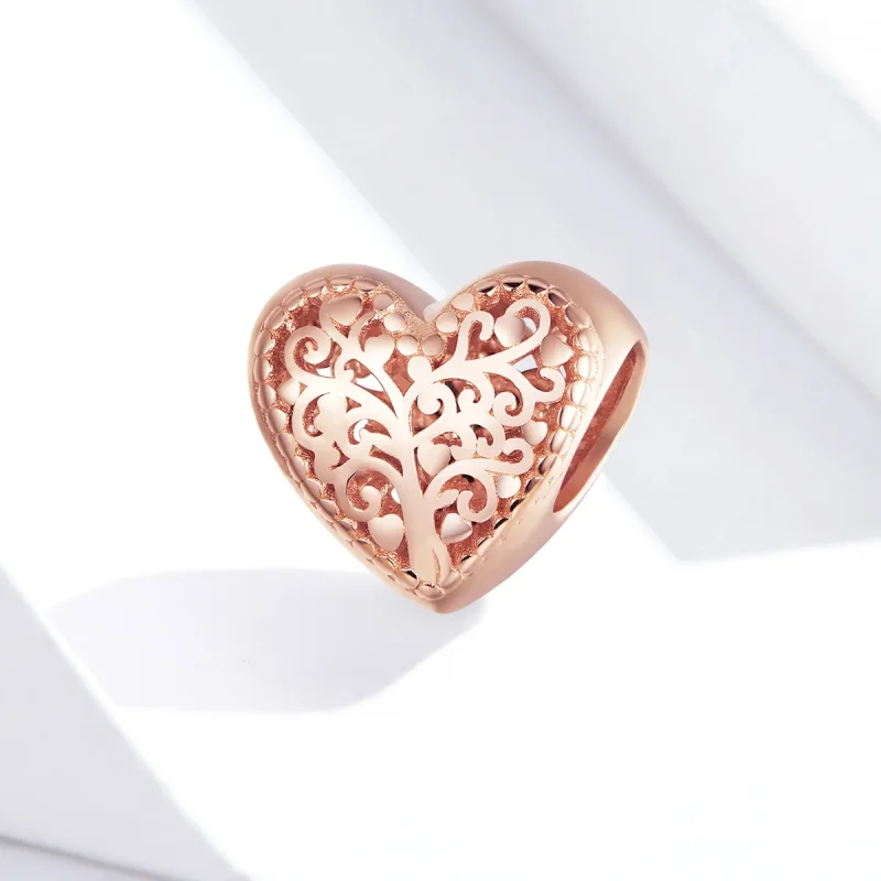 (immagine per) Charm tipo Pandora Albero genealogico della rosa - BSC215 - Visualizza 4